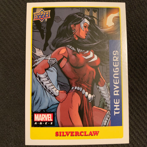 Marvel Ages 2021 - 074S - Silverclaw Vintage Trading Card Singles Upper Deck   