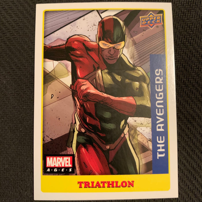 Marvel Ages 2021 - 073S - Triathlon Vintage Trading Card Singles Upper Deck