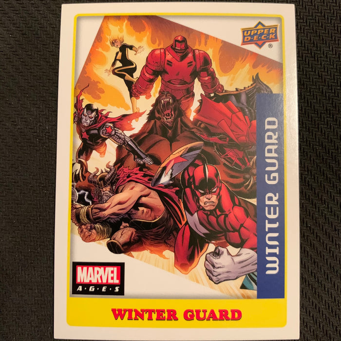 Marvel Ages 2021 - 071S - Winter Guard Vintage Trading Card Singles Upper Deck