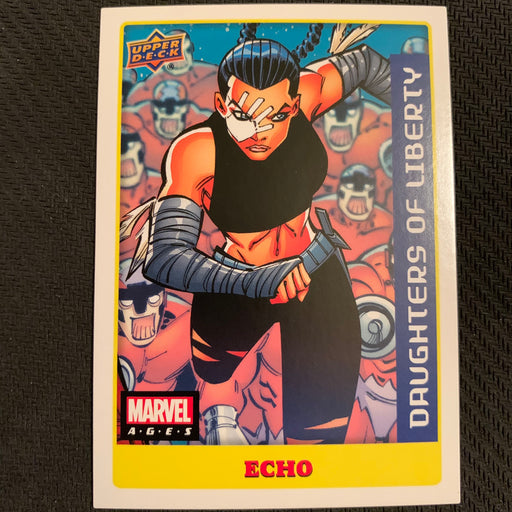 Marvel Ages 2021 - 070S - Echo Vintage Trading Card Singles Upper Deck