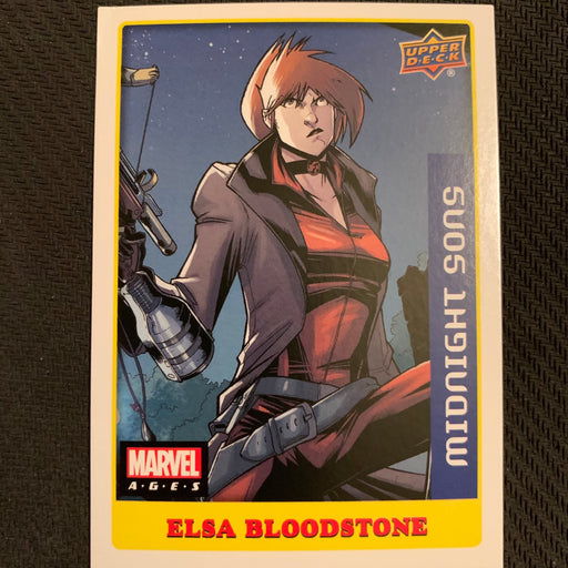 Marvel Ages 2021 - 065S - Elsa Bloodstone Vintage Trading Card Singles Upper Deck   