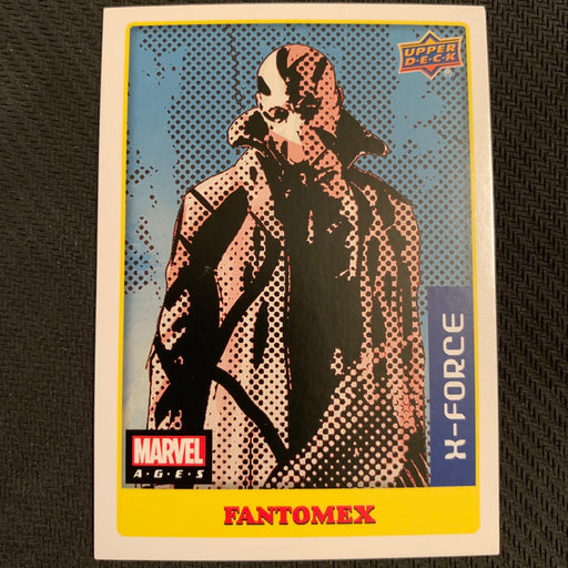 Marvel Ages 2021 - 064S - Fantomex Vintage Trading Card Singles Upper Deck   