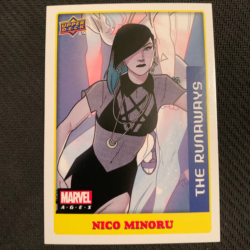 Marvel Ages 2021 - 060S - Nico Minoru Vintage Trading Card Singles Upper Deck   