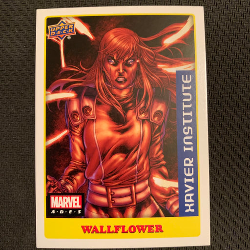 Marvel Ages 2021 - 052S - Wallflower Vintage Trading Card Singles Upper Deck