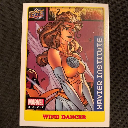 Marvel Ages 2021 - 051S - Wind Dancer Vintage Trading Card Singles Upper Deck   