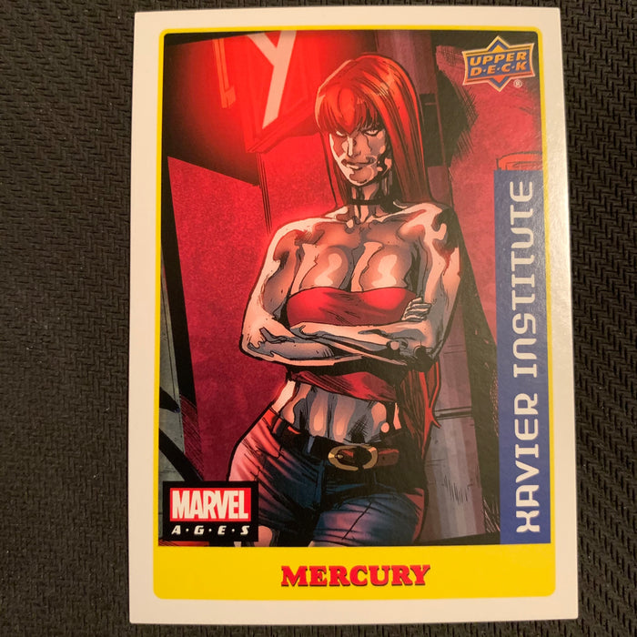 Marvel Ages 2021 - 048S - Mercury Vintage Trading Card Singles Upper Deck