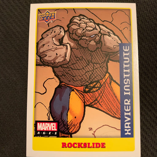 Marvel Ages 2021 - 047S - Rockslide Vintage Trading Card Singles Upper Deck