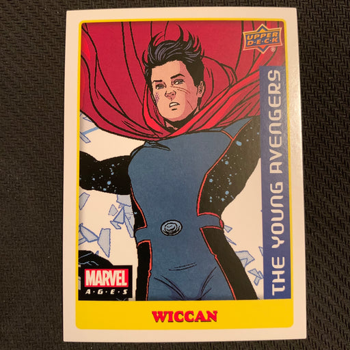 Marvel Ages 2021 - 039S - Wiccan Vintage Trading Card Singles Upper Deck