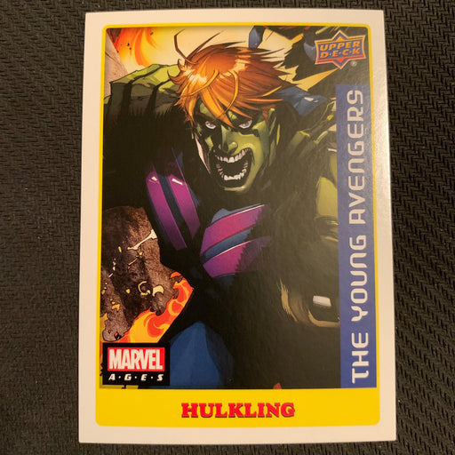 Marvel Ages 2021 - 037S - Hulkling Vintage Trading Card Singles Upper Deck   