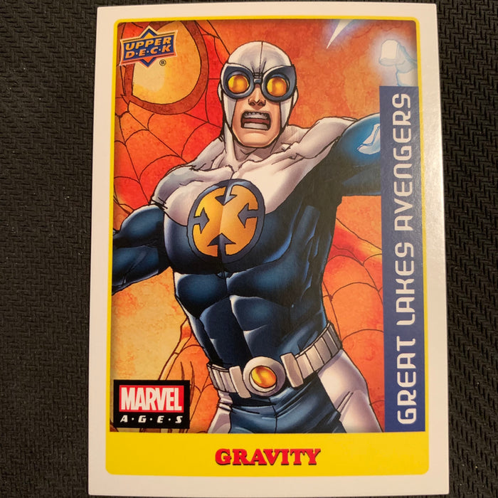 Marvel Ages 2021 - 035S - Gravity Vintage Trading Card Singles Upper Deck