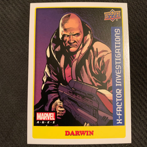 Marvel Ages 2021 - 033S - Darwin Vintage Trading Card Singles Upper Deck   