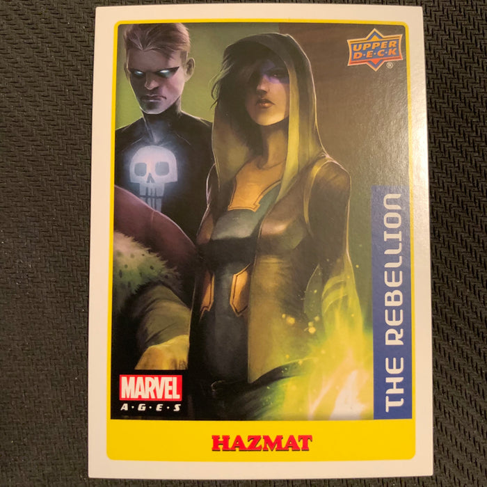 Marvel Ages 2021 - 016S - Hazmat Vintage Trading Card Singles Upper Deck
