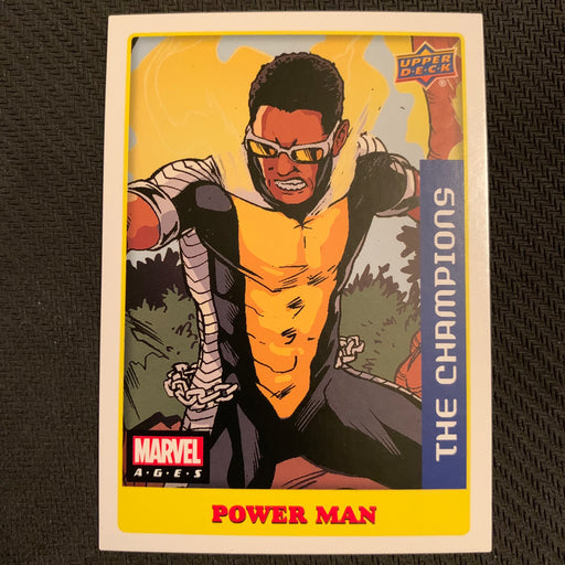 Marvel Ages 2021 - 015S - Power Man Vintage Trading Card Singles Upper Deck   