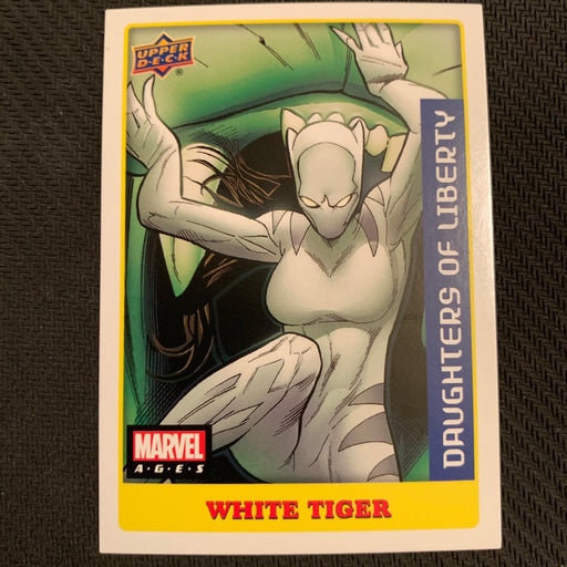 Marvel Ages 2021 - 010S - White Tiger Vintage Trading Card Singles Upper Deck   