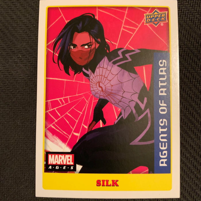 Marvel Ages 2021 - 006S - Silk Vintage Trading Card Singles Upper Deck