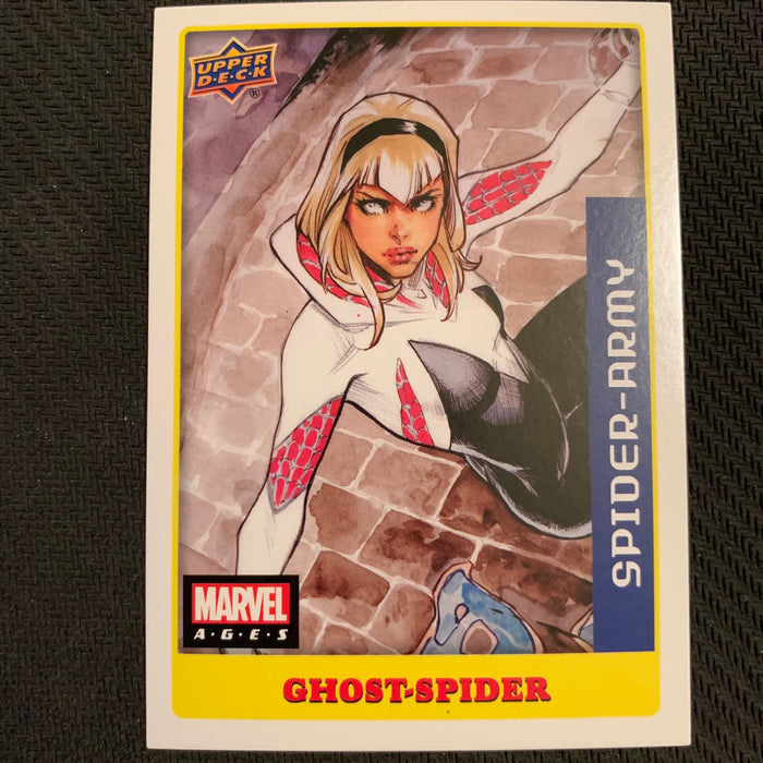 Marvel Ages 2021 - 005S - Ghost-Spider Vintage Trading Card Singles Upper Deck