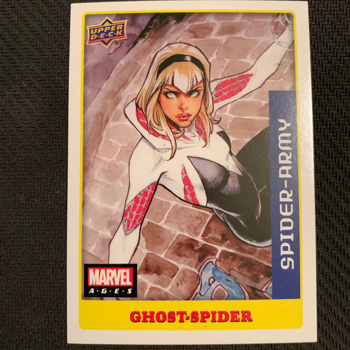 Marvel Ages 2021 - 005S - Ghost-Spider Vintage Trading Card Singles Upper Deck   