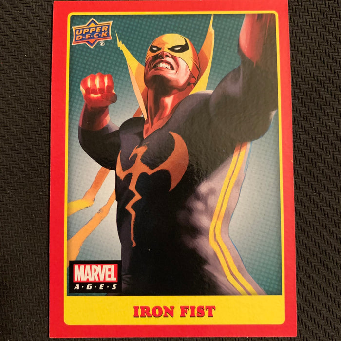 Marvel Ages 2021 - 197 - Iron Fist Vintage Trading Card Singles Upper Deck