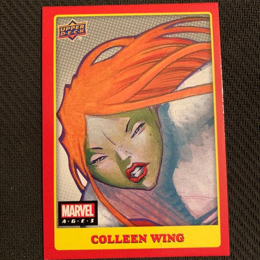 Marvel Ages 2021 - 195SP - Colleen Wing Vintage Trading Card Singles Upper Deck   