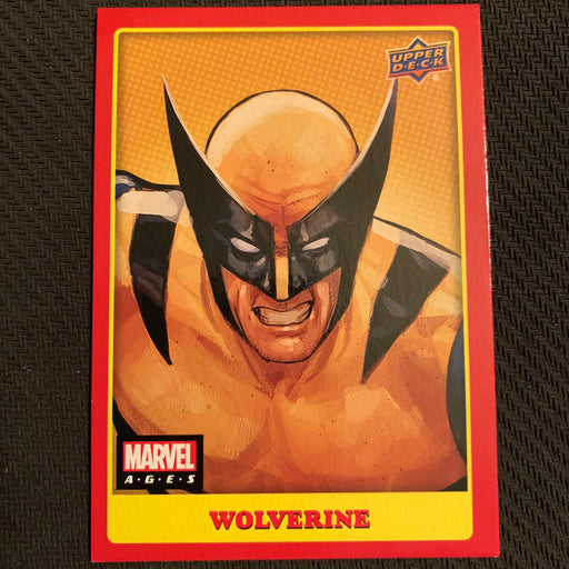 Marvel Ages 2021 - 194SP - Wolverine Vintage Trading Card Singles Upper Deck   