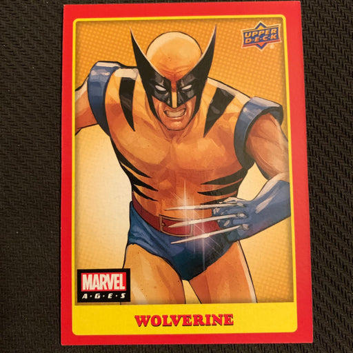 Marvel Ages 2021 - 194 - Wolverine Vintage Trading Card Singles Upper Deck   