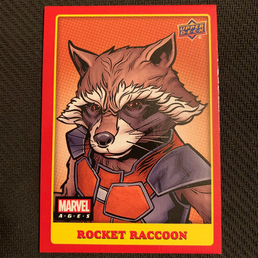 Marvel Ages 2021 - 179SP - Rocket Raccoon Vintage Trading Card Singles Upper Deck   