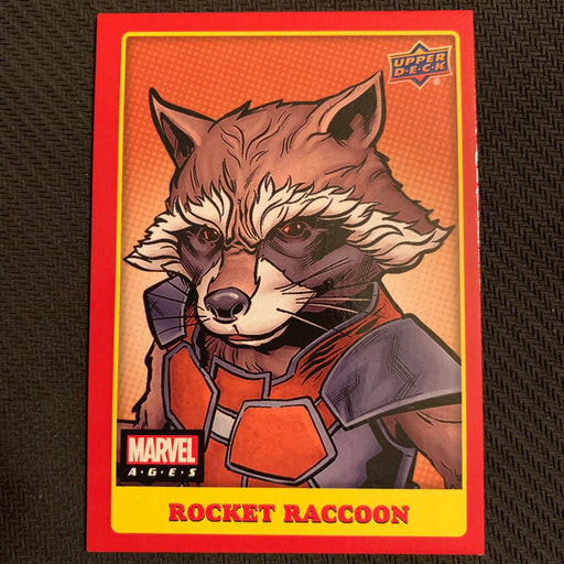 Marvel Ages 2021 - 179SP - Rocket Raccoon Vintage Trading Card Singles Upper Deck