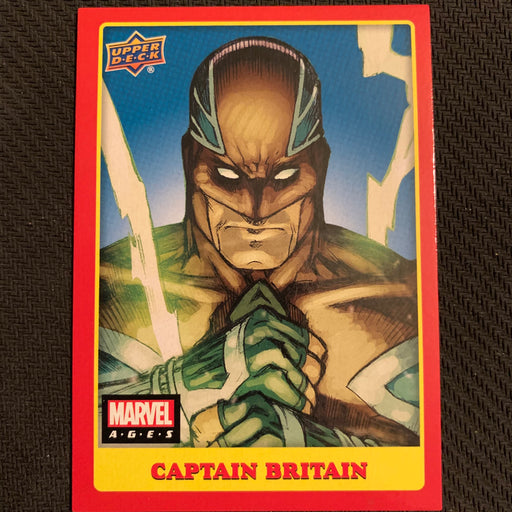 Marvel Ages 2021 - 169SP - Captain Britain Vintage Trading Card Singles Upper Deck   