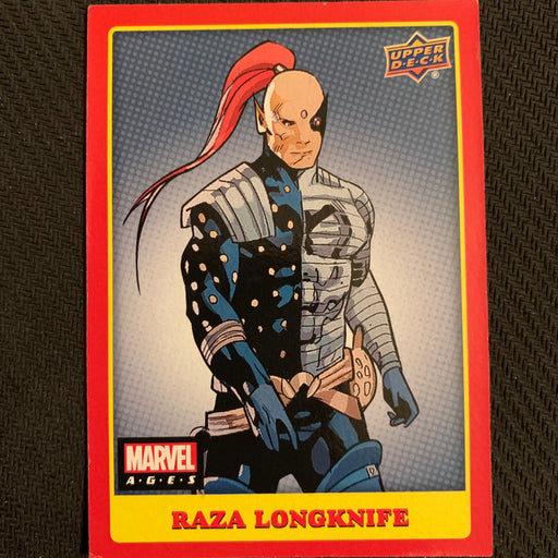 Marvel Ages 2021 - 165 - Raza Longknife Vintage Trading Card Singles Upper Deck   