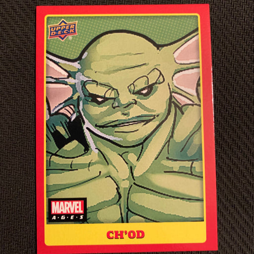 Marvel Ages 2021 - 163SP - Ch'od Vintage Trading Card Singles Upper Deck