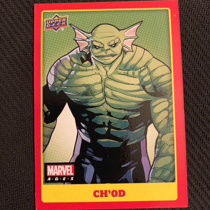 Marvel Ages 2021 - 163 - Ch'od Vintage Trading Card Singles Upper Deck