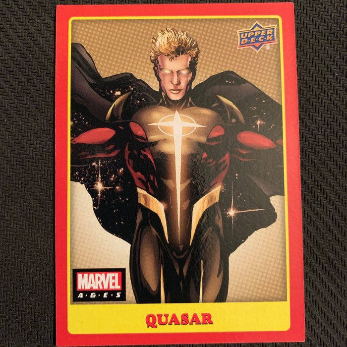 Marvel Ages 2021 - 158 - Quasar Vintage Trading Card Singles Upper Deck