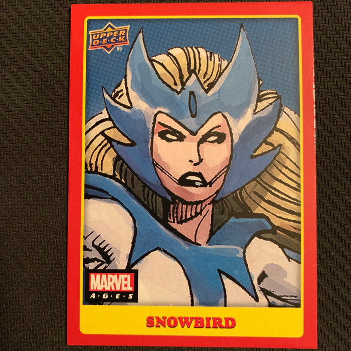 Marvel Ages 2021 - 154SP - Snowbird Vintage Trading Card Singles Upper Deck   