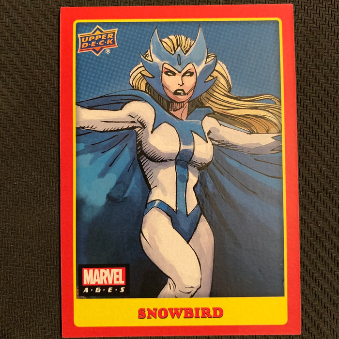 Marvel Ages 2021 - 154 - Snowbird Vintage Trading Card Singles Upper Deck