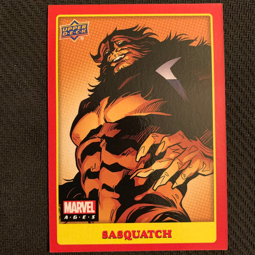 Marvel Ages 2021 - 152 - Sasquatch Vintage Trading Card Singles Upper Deck