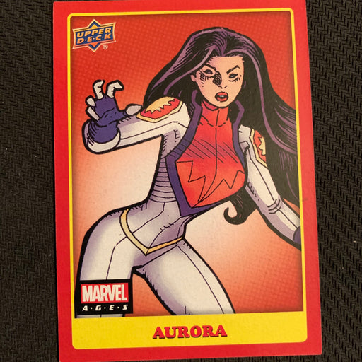 Marvel Ages 2021 - 149 - Auora Vintage Trading Card Singles Upper Deck