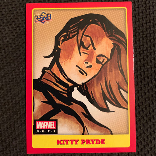 Marvel Ages 2021 - 146SP - Kitty Pryde Vintage Trading Card Singles Upper Deck
