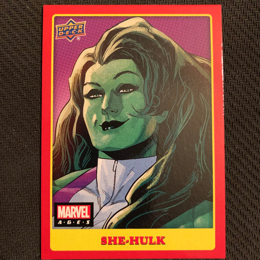 Marvel Ages 2021 - 144SP - She-Hulk Vintage Trading Card Singles Upper Deck   