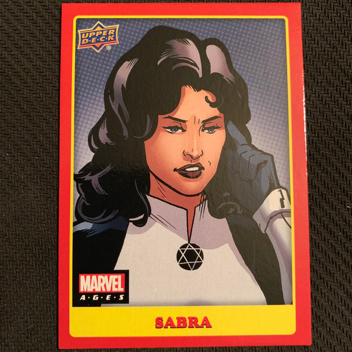 Marvel Ages 2021 - 141SP - Sabra Vintage Trading Card Singles Upper Deck