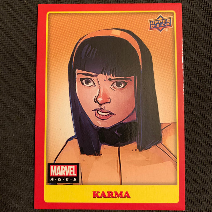 Marvel Ages 2021 - 140SP - Karma Vintage Trading Card Singles Upper Deck