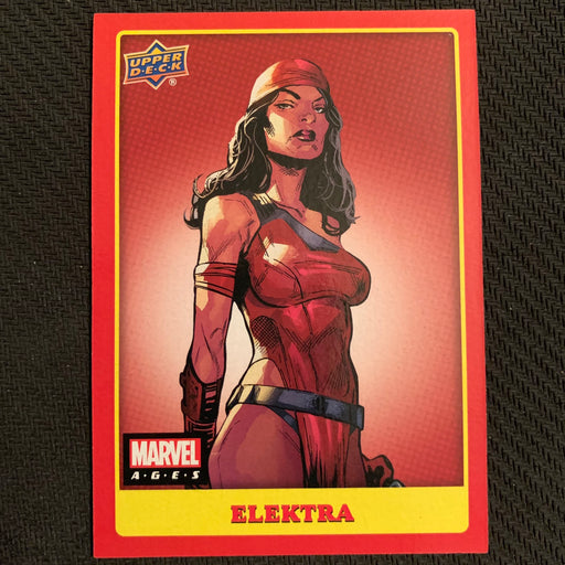Marvel Ages 2021 - 139 - Elektra Vintage Trading Card Singles Upper Deck   