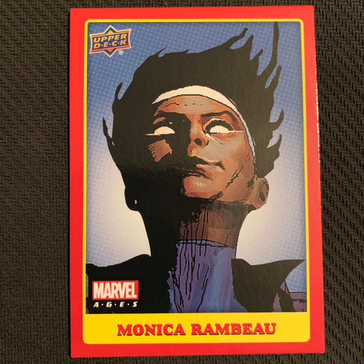 Marvel Ages 2021 - 128SP - Monica Rambeau Vintage Trading Card Singles Upper Deck   