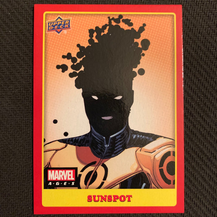 Marvel Ages 2021 - 125SP - Sunspot Vintage Trading Card Singles Upper Deck   