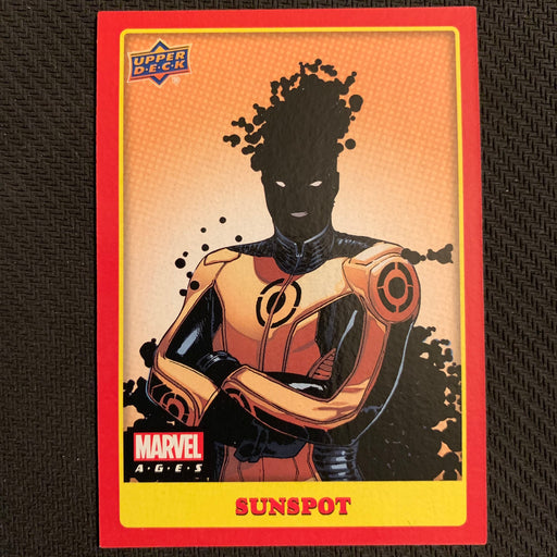Marvel Ages 2021 - 125 - Sunspot Vintage Trading Card Singles Upper Deck