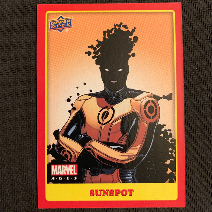 Marvel Ages 2021 - 125 - Sunspot Vintage Trading Card Singles Upper Deck