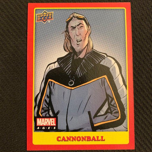 Marvel Ages 2021 - 124 - Cannonball Vintage Trading Card Singles Upper Deck