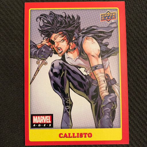Marvel Ages 2021 - 123 - Callisto Vintage Trading Card Singles Upper Deck
