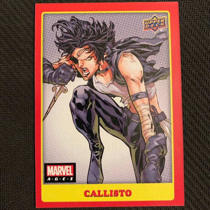 Marvel Ages 2021 - 123 - Callisto Vintage Trading Card Singles Upper Deck   