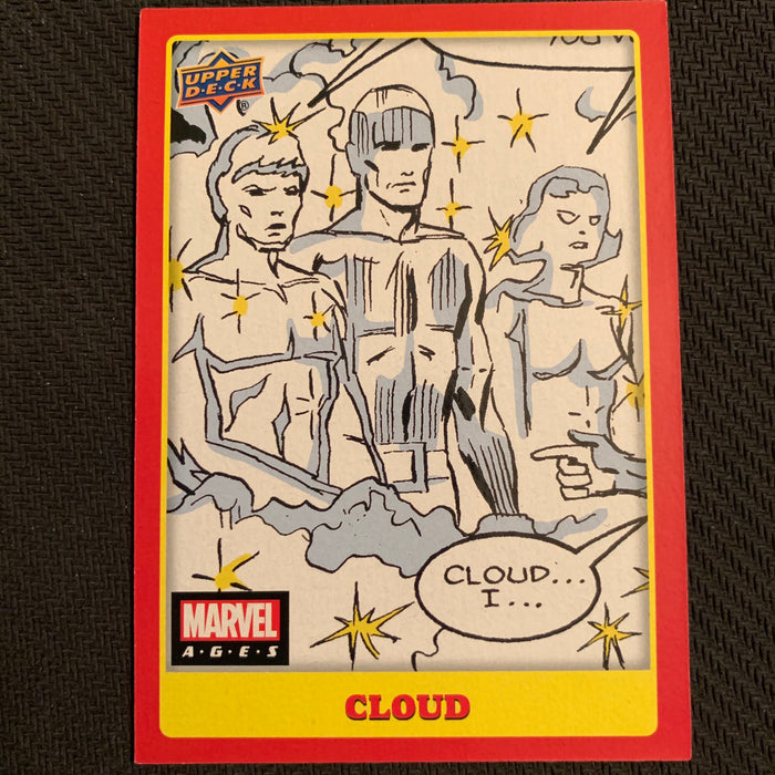 Marvel Ages 2021 - 122 - Cloud Vintage Trading Card Singles Upper Deck   