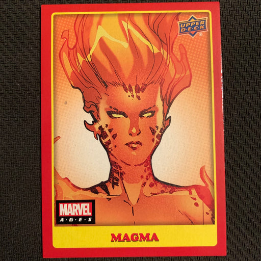 Marvel Ages 2021 - 121SP - Magma Vintage Trading Card Singles Upper Deck   